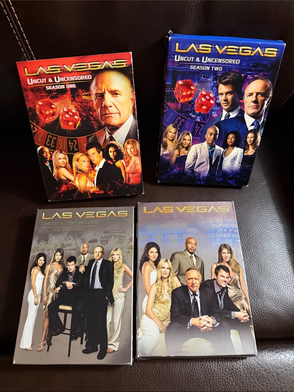Las Vegas series  dvd seasons 1-4.  Gently used